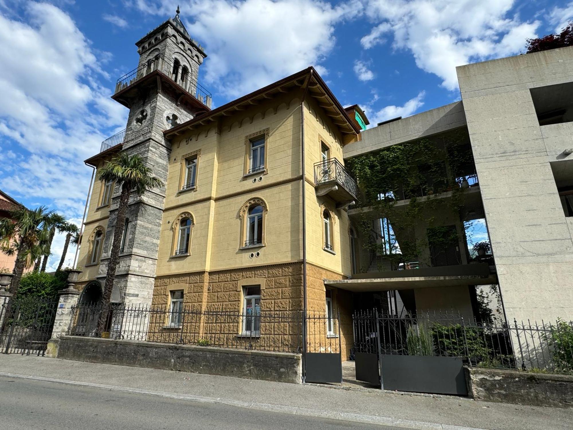 Villa Belforte Minusio Esterno foto